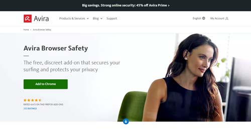 امنیت 5. Avira Browser Safety (آویرا بروزر سیفتی)