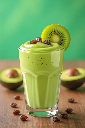 تقویت استخوان معجون آووکادو و کشمش: کرمی و انرژیزا