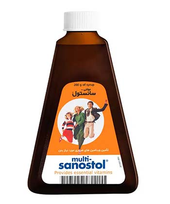 تقویت استخوان شربت مولتی سانستول