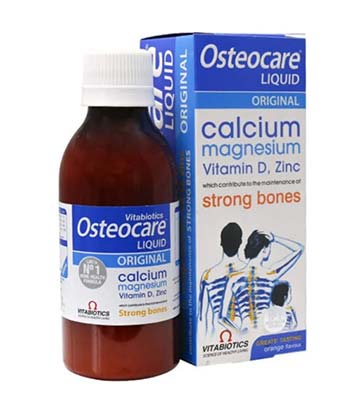 تقویت استخوان شربت کلسیم استئوکر