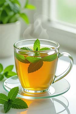 دمنوش نعناع فلفلی (خانگی)