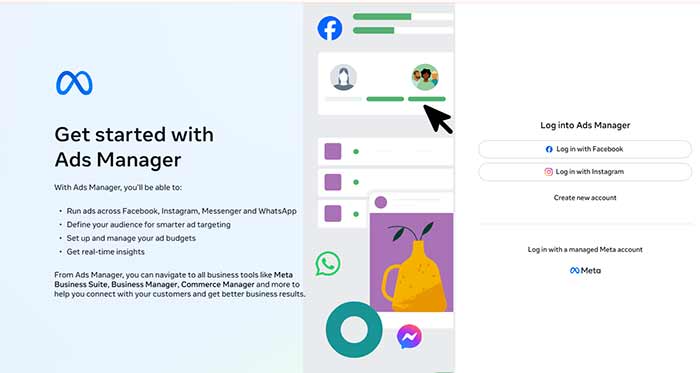 بازاریابی Meta Ads Manager